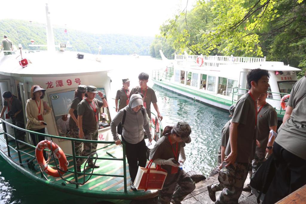 7.24辉南吊水壶体验水上抗联之路